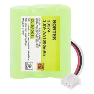 Bat Para Modelo Intelbras In480b 3,6v Aa 800mah 