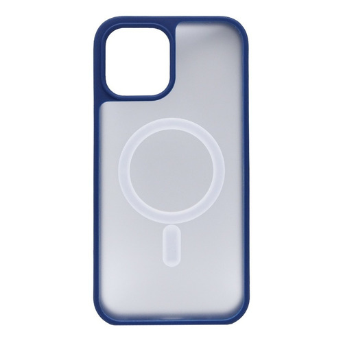 Carcasa Para iPhone 12/12 Pro - Soft Magsafe - Marca Cofolk Color Azul