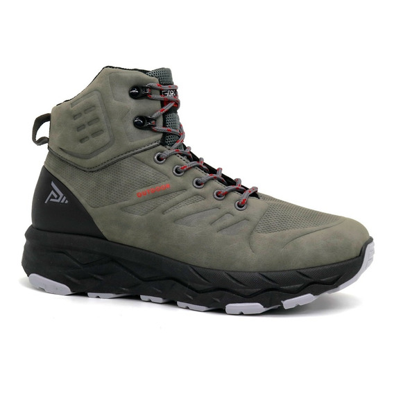 Botines Outdoor  Caballero 22kg-1314m Gris