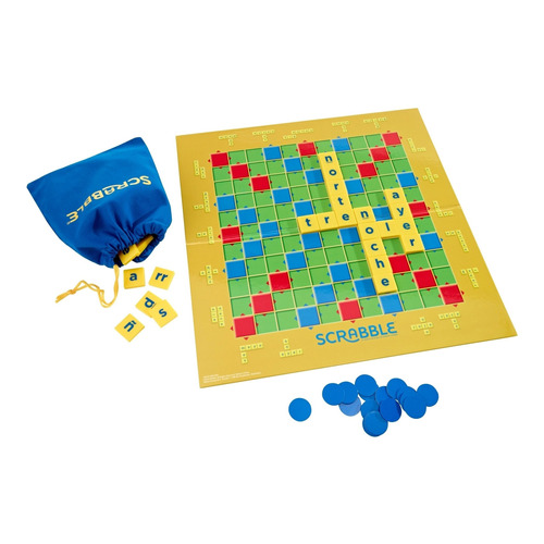 Scrabble Junior Juego De Mesa Para Niños De 2-4 Jugadores