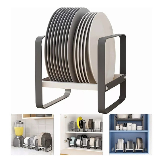 1pc Organizador De Platos, Soporte Para Multiusos De Cocina