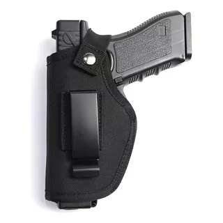 Funda Para Pistola Con Clip De Metal (color Negro)