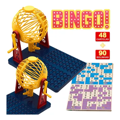 Bingo Jogo De Mesa 48 Cartelas Toia Brinquedos