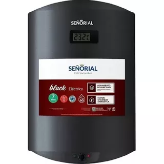 Termotanque Eléctrico 60 Lts Nuevo Señorial Family Black 2.0