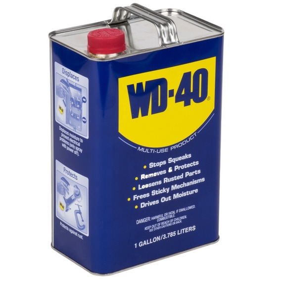 Bidón Wd-40 Aceite Multiuso Lubricante Limpiante 3.78l