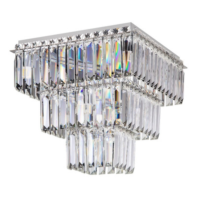 Plafon Cristal Sirius Imperial 9 Luces G9 Deco Moderno Pal 