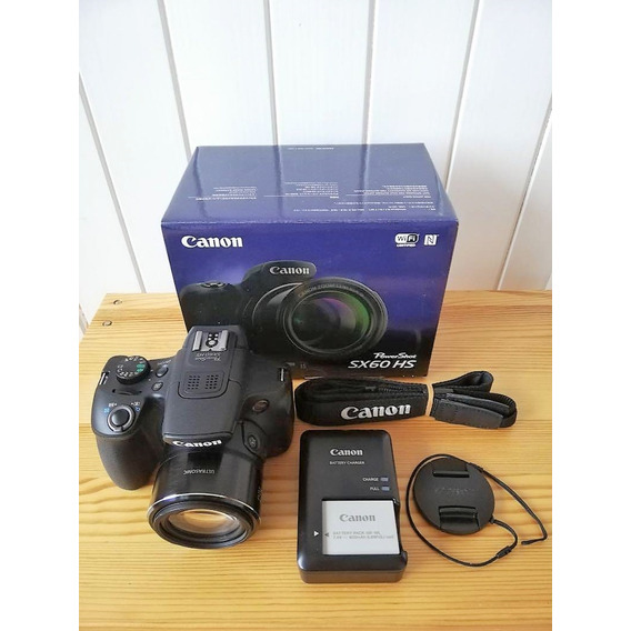 Canon Powershot Serie Sx Sx60 Hs - Negro