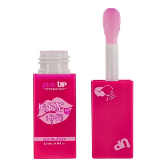 Gloss Brillo Labios Acido Hialuronico Magic Lip Oil Pink Up®