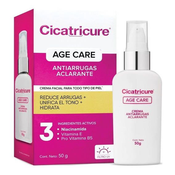 Cicatricure Age Care Crema Antiarrugas Aclarante 50 G
