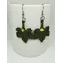 Aretes #hechoamano En Macramé . Hoja De Maple.