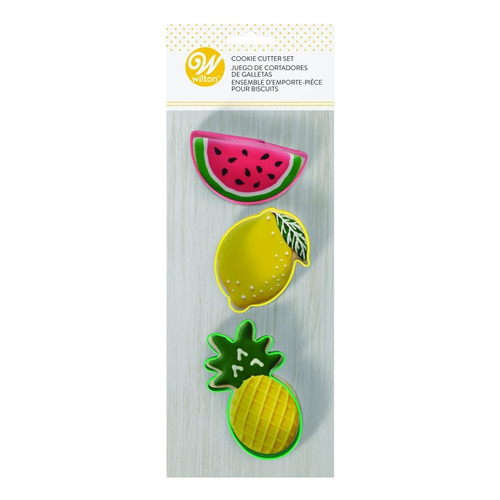 Set De Cortadores De Frutas 3 Pzas Wilton 2308-0-0109