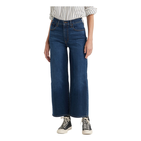 Jeans Mujer High Rise Wide Leg Azul Levis 72970-0017