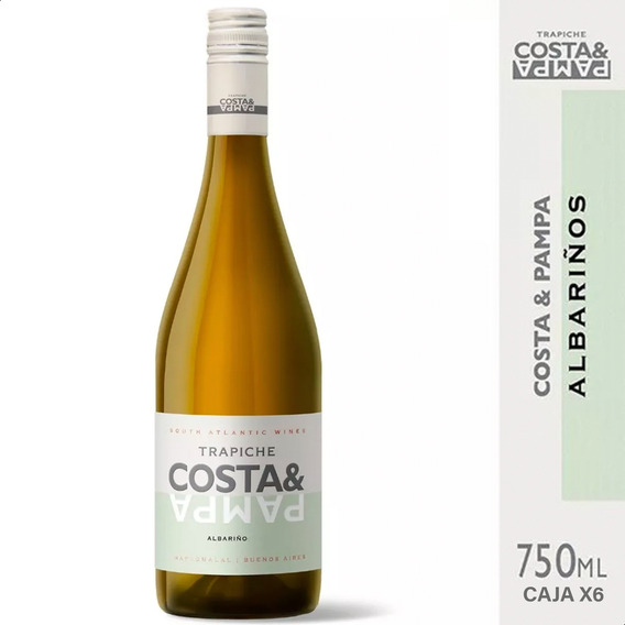 Vino Blanco Trapiche Costa & Pampa Albariño - Caja X6