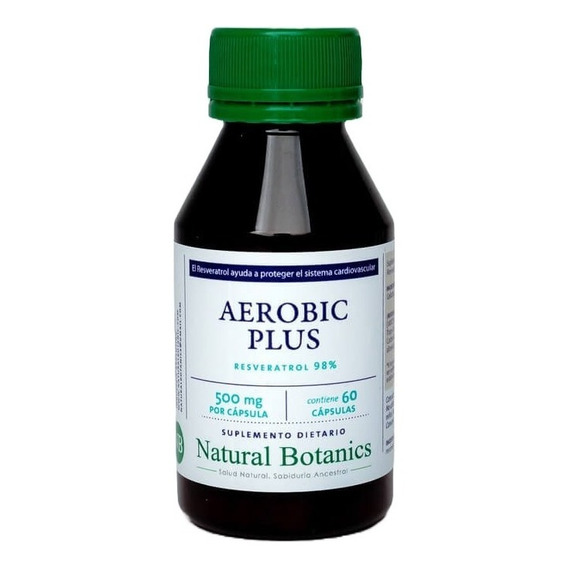 Aerobic Plus 60cap 500mg Resveratrol, Quercetin, Vitamina C