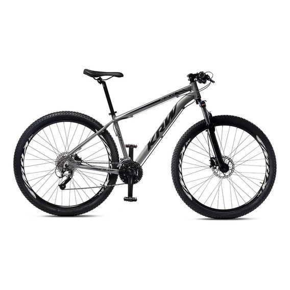 Bicicleta Montaña R29 K3.0 Cuadro Aluminio Shimano - El Rey Color Plateado Tamaño Del Cuadro L