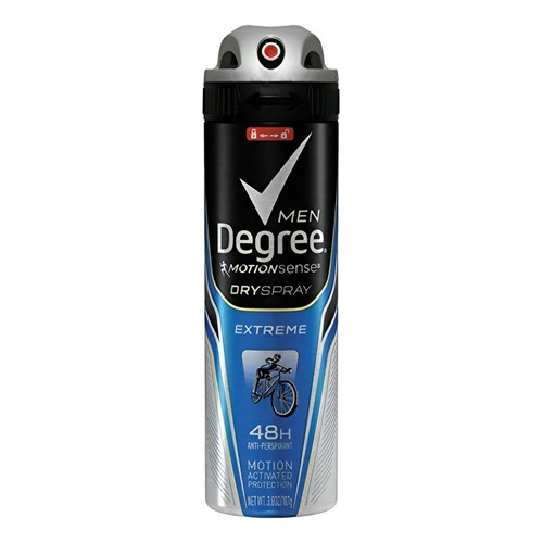 Degree Men Seco Antitranspirante En Aerosol, Detalle De 3,8