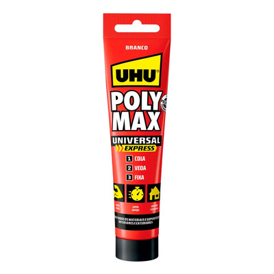 Poly Max Universal 165g  Pu Cola Veda Fixa Super Rapido 2h