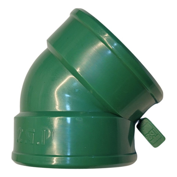 Codo 63 A 45 Termofusion Verde Agua Ips