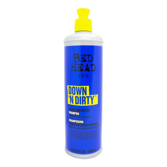 Tigi Bed Head Down N Dirty Shampoo Clarifying Detox X 400ml