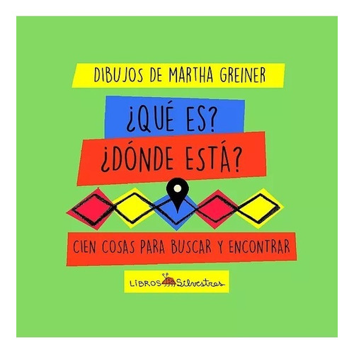 Libro Plegable Qué Es Dónde Está - Martha Greiner