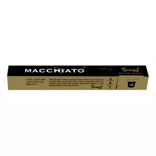 Macchiato Nespresso Café Brasil En Capsulas Macchiato - 10 - 1