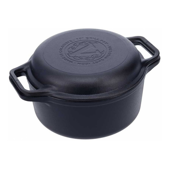 Combo Cooker  De Hierro Fundido De 26 Cm  Victoria 