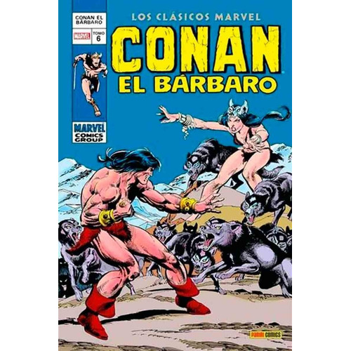 Clásicos Marvel Conan El Bárbaro 6 - Roy Thomas - Panini