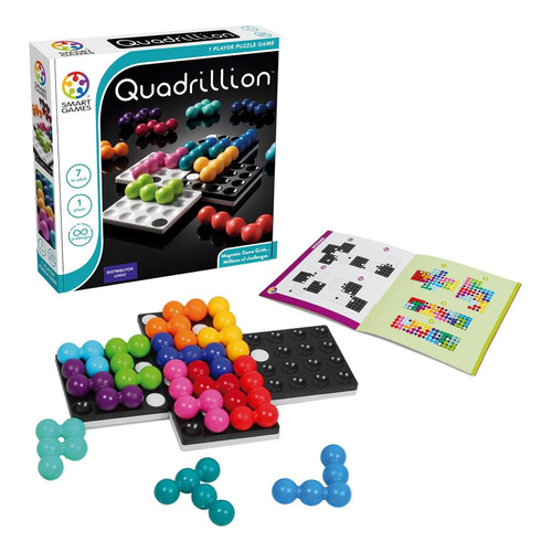 Juego De Mesa Smart Games Quadrillion Para 1 Jugador 7+