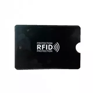  Kit 10 Uni Capa Protetor De Cartão Bancário Anti Furto Rfid