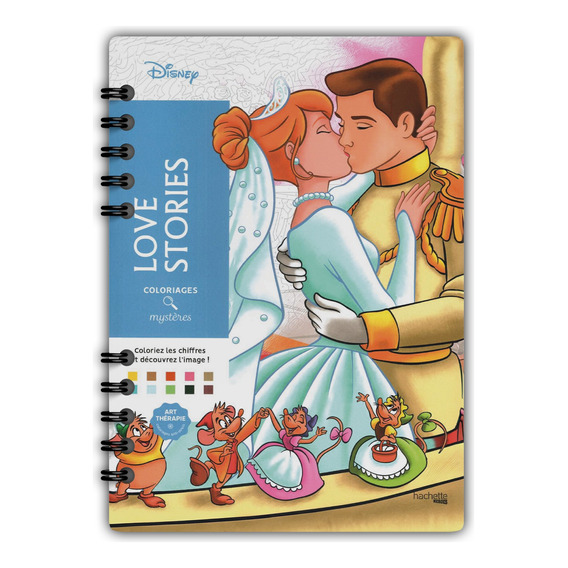 Colorea Y Descubre El Misterio Disney: Historias De Amor