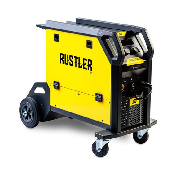 Máquina de soldadura Rustler MIG/Mag en 300i Esab 220V, color amarillo, frecuencia 50 Hz/60 Hz