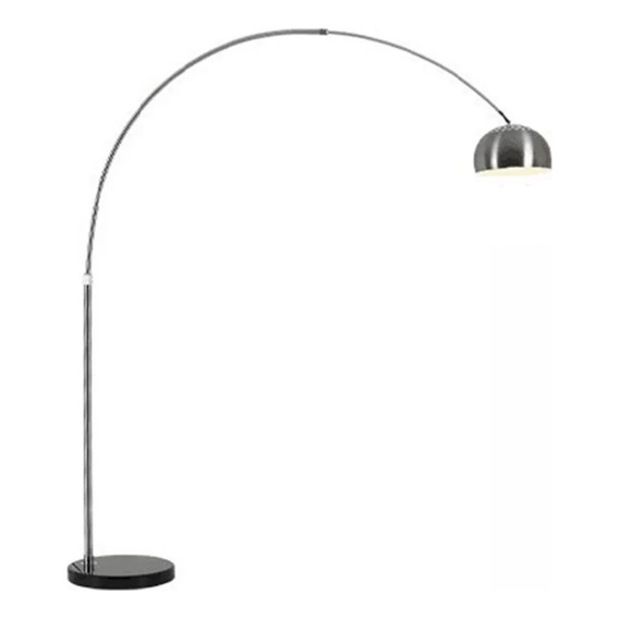Lámpara De Pie Arco Moderna Ajustable 170-200 X 130-170cm