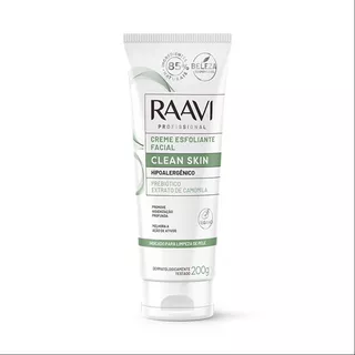 Raavi Creme Esfoliante Limpeza De Pele Facial 200g