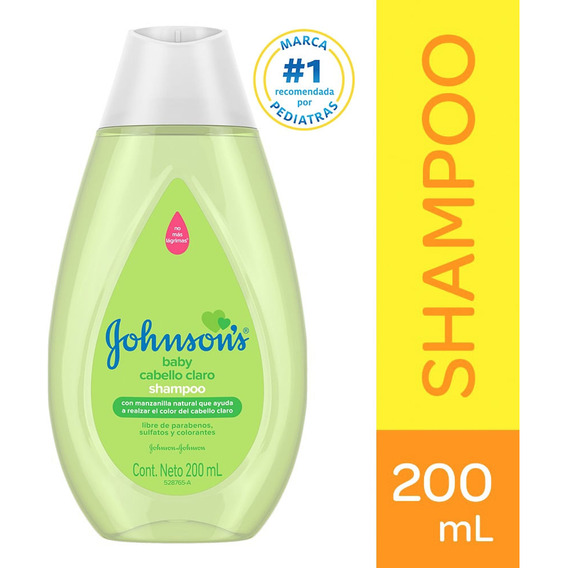 Shampoo Johnsons Baby Cabello Claro X 200ml