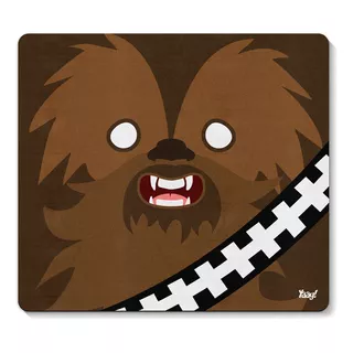 Mouse Pad Emborrachado 23x20cm Star Wars Yaay! Cor Chewbacca