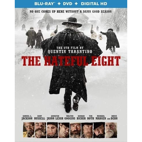 Blu-ray + Dvd The Hateful Eight / 8 Mas Odiados / Tarantino