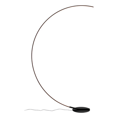 Lampara De Pie Minimalista Morti 3000k Dim Negro Mate