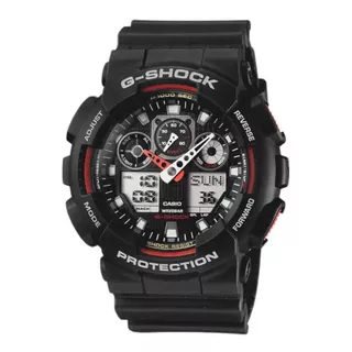 Relógio Casio Ga-100-1a4cr G-shock Preto Resistente A Choques