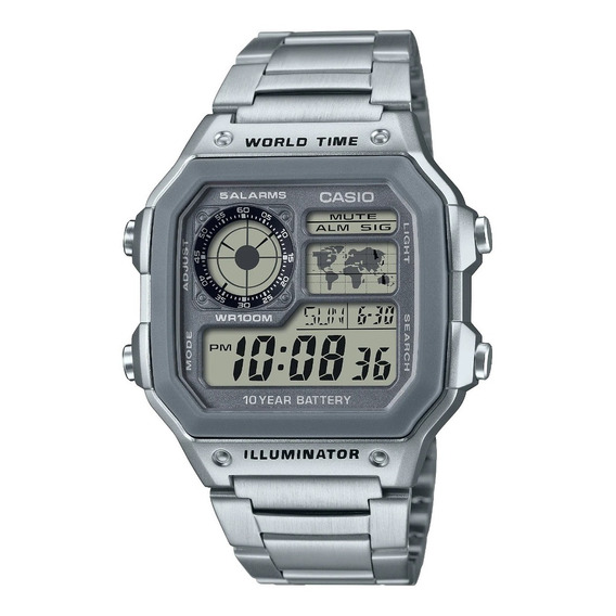 Reloj Casio Modelo Ae-1200whd-1a  Envio Sin Costo