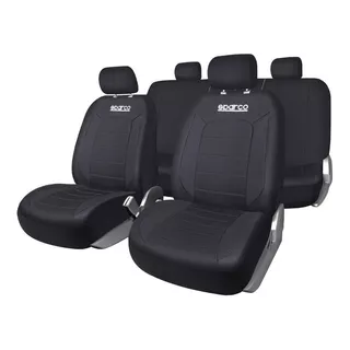 Fundas Cubre Asientos Sparco Universal Auto + Llavero Karvas