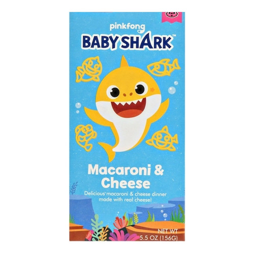 Baby Shark Mac And Cheese Macarrones 156g Americanos