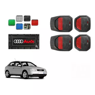 Tapetes Charola Color 3d Logo Audi A3 1996 A 2002 2003