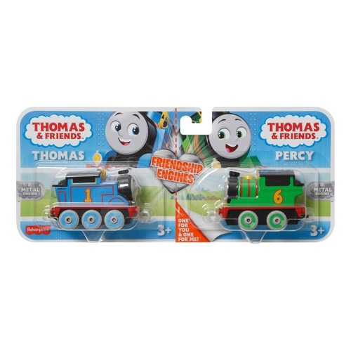 Tren De Juguete Thomas & Friends Amistad Thomas & Percy Color Multicolor