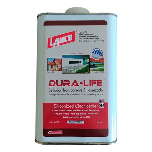 Sellador Impermeabilizante Dura Life 1/4 Gl Lanco