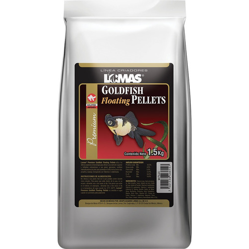 Lomas Japones Pellets 1.5 Kg (criador) Acuario Peces Pecera