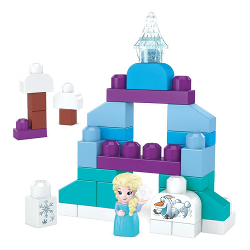 Juguete Mega Bloks Disney Bolsa De Construcción De Frozen