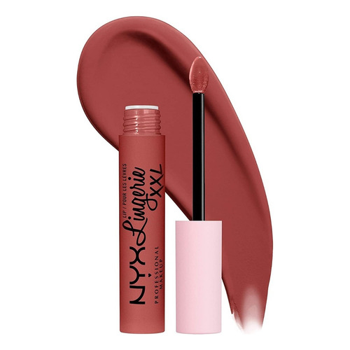 Labial Líquido Nyx Professional Make Up Lip Lingerie Xxl 4g Color Warm Up