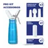 Cremera Sifón Pro 500ml Aluminio 10 Capsulas N20 Universal
