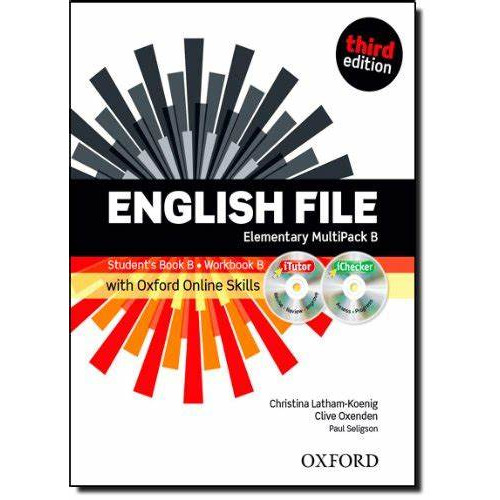 English File Elementary (3rd.edition) - Multipack B + Itutor + Online Skills, De Vv. Aa.. Editorial Oxford University Press, Tapa Blanda En Inglés Internacional, 2013
