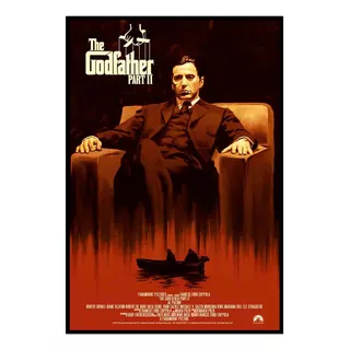 Cuadro Poster Premium 33x48cm Padrino The Godfather Coppola